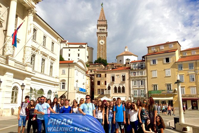 Piran Walking Tour with Local Wine and Food Tasting - St. George’s Church and the Gulf of Trieste