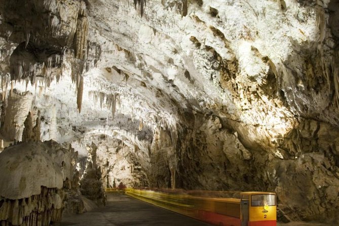 Postojna Cave with Train Ride and Predjama Castle Half Day Trip from Ljubljana - Entering Postojna Cave by train