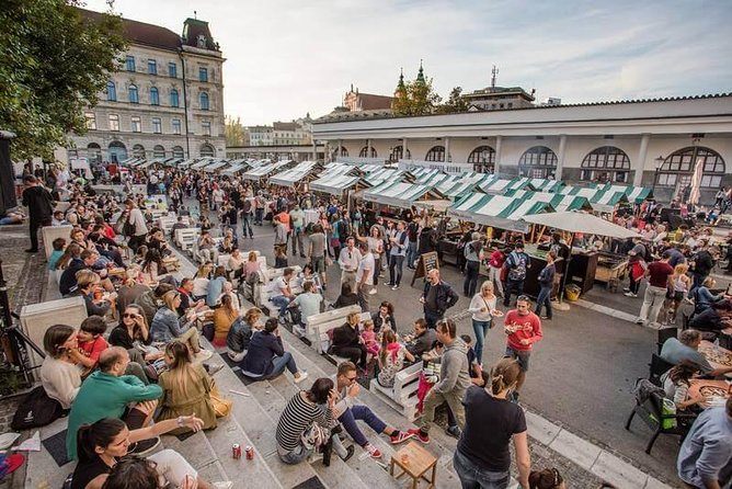 Private city tour of Ljubljana. 4 hours with a friendly and fun local guide. - The market, Dragon Bridge, and St Nicholas Cathedral