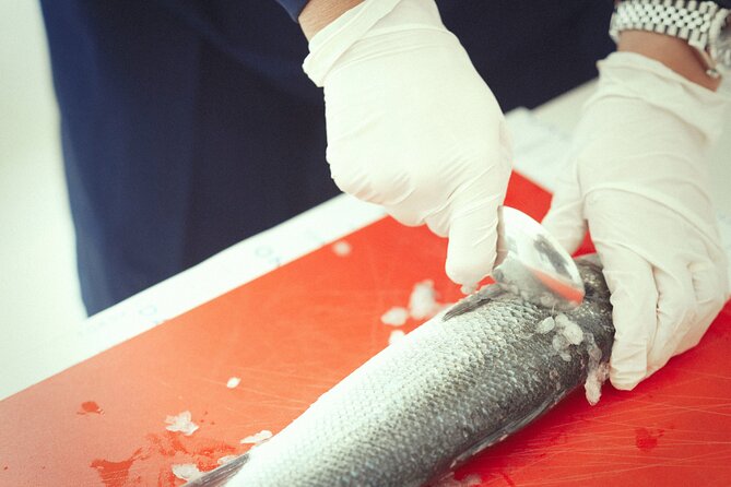Private Mediterranean Fish Cooking Workshop with Irena - From a glass of wine to the first knife cuts
