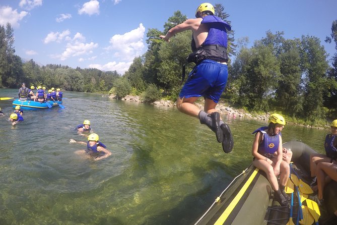 Rafting and zipline in Bled Slovenia - The 2 x 250-meter zipline at the rafting center