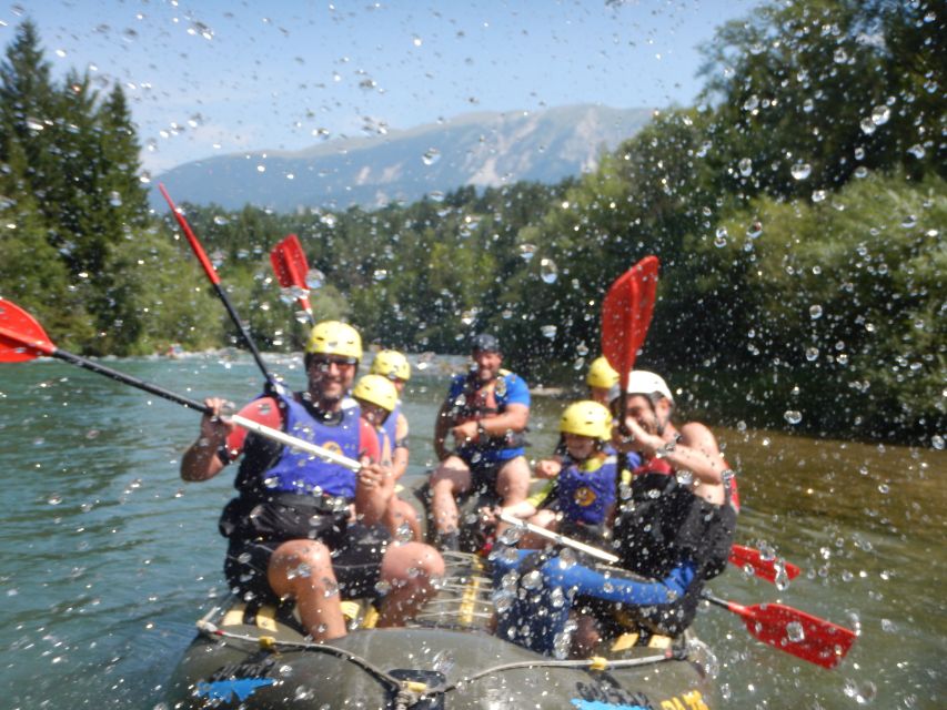 Rafting on Sava River - Swimming and body surfing between the rapids