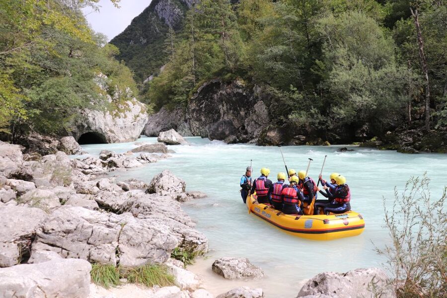 Slovenia: Half-Day Rafting Tour on Soča River with Photos - Meeting the Soča Splash team