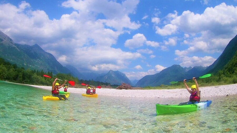 Soča: Kayaking on the Soča River Experience with Photos - Meeting at Soča Splash in Bovec