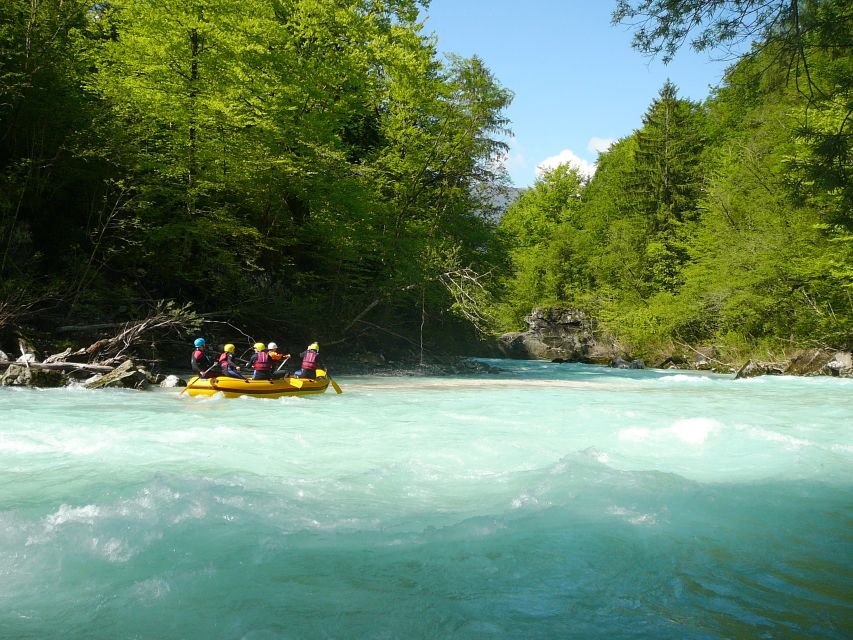 Soča River: Family Rafting Adventure, with Photos - Paddling the Soča for about 1.5 hours