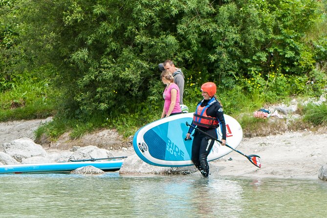 Soca Whitewater Stand-up Paddle Boarding Small Group Adventure - Following the Soča through clear water and whitewater