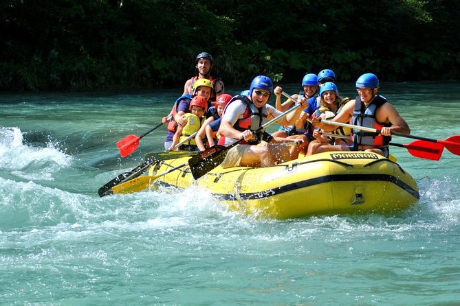 White Water Rafting in Bled - A gentle rafting trip with real river time