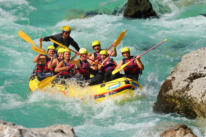 Whitewater Rafting on Soča River – Local Experts Since 1989 - Rapids, river colors, and Boka Waterfall views