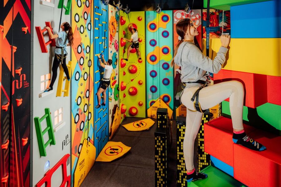 Woop! Fun park with 21 attractions - Inside Woop! Fun Park, Slovenia’s big indoor jump hall