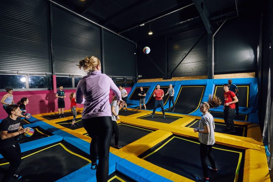 Woop! Fun park with 21 attractions - The sky tower walk and views over the action