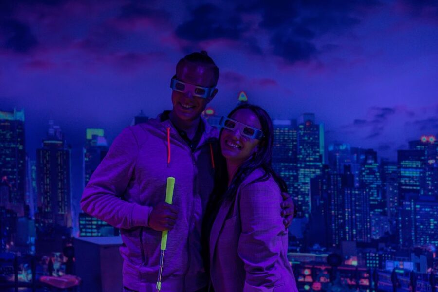 Woop! Glow golf: Ljubljana Btc City - A practical indoor choice in Ljubljana
