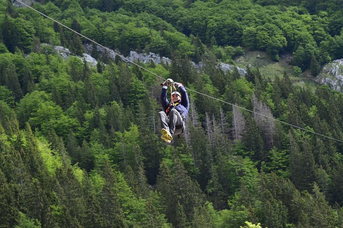 ZIPLINE Kanin Bovec - Five steel lines above the Julian Alps